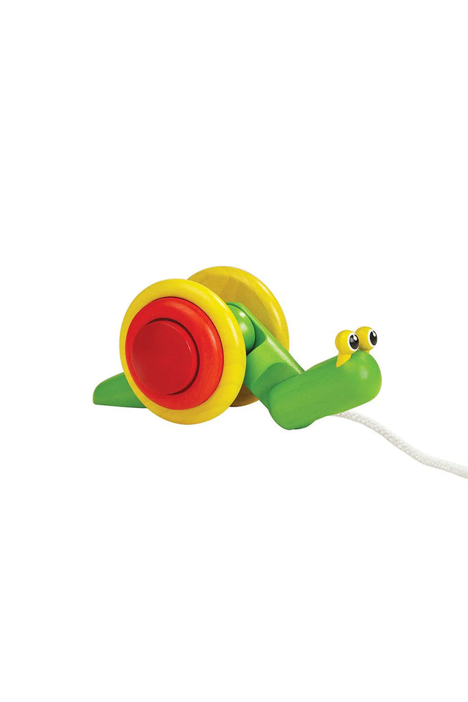Pull Along Snail by Plan Toys