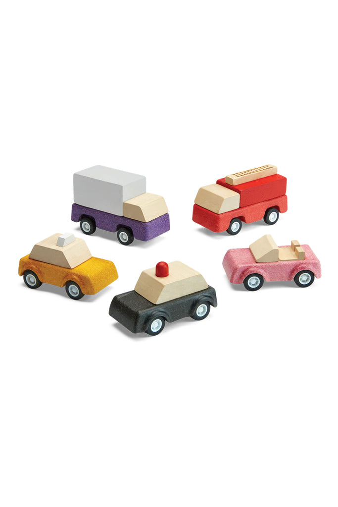 Vehicle Set by Plan Toys