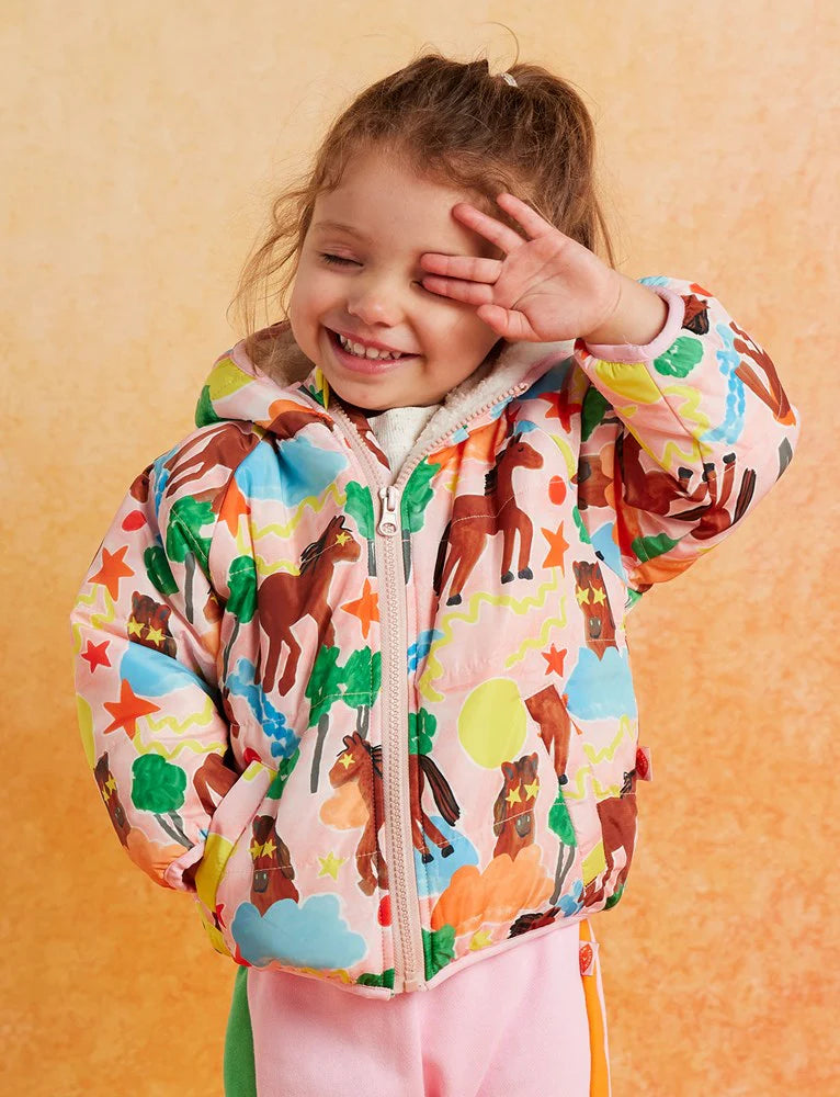 Giddy Up Puffer Jacket (Kids) by Halcyon Nights