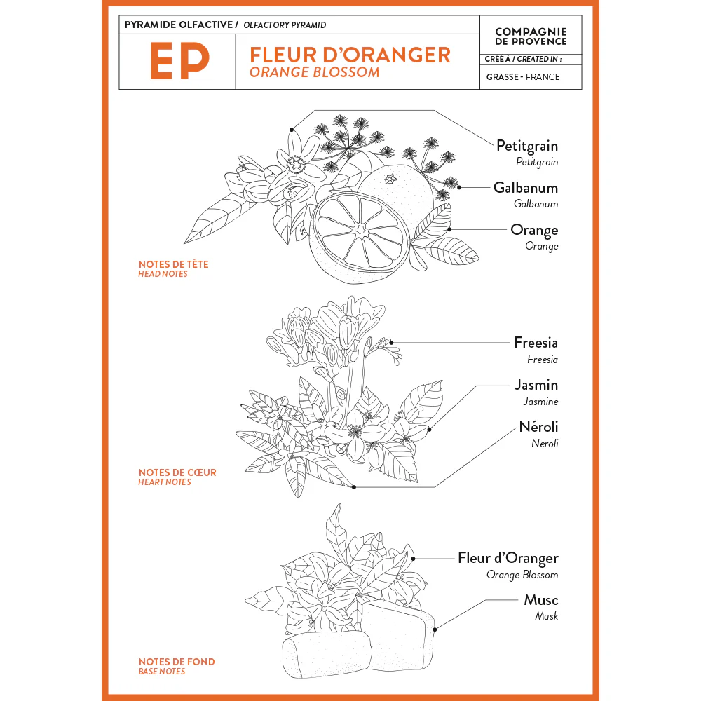 Refill Liquid Marseille Soap (Orange Blossom) by Cie Luxe