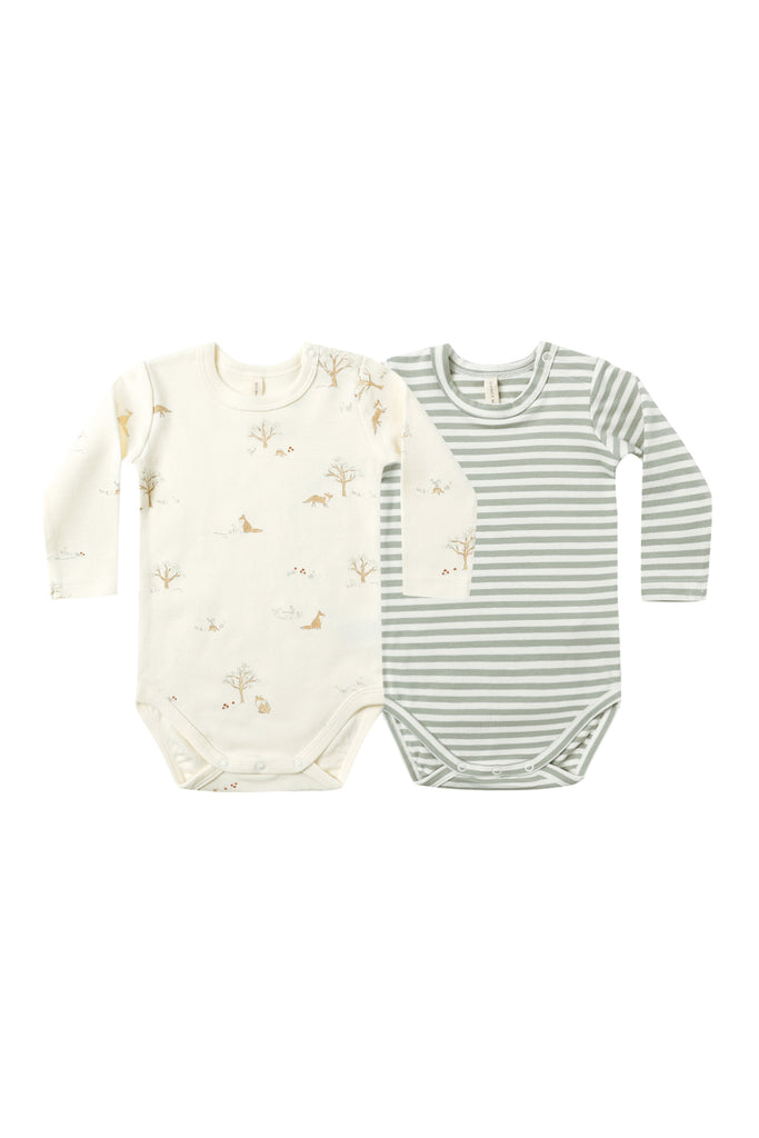 Jersey Bodysuit Set (Fox Land) by Quincy Mae
