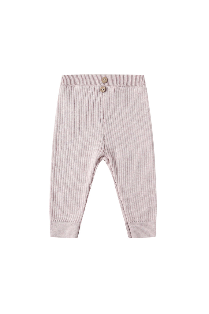 Rib Knit Legging (Lilac) by Quincy Mae