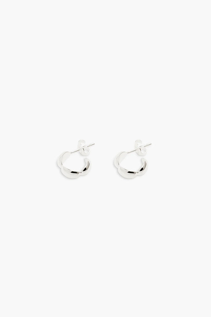 Emberly Hoops (Silver) by RAGBAG