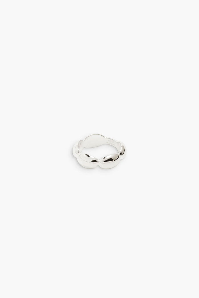 Emberly Oval Ring (Silver) by RAGBAG
