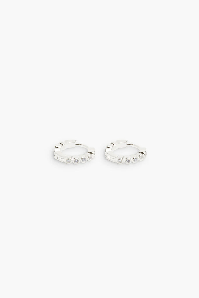Oda Mini Hoops (Silver) by RAGBAG