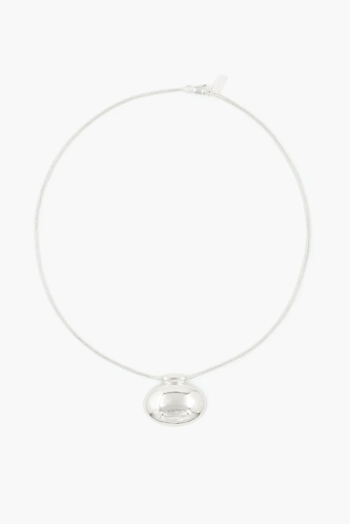 Reflection Pendant Necklace (Silver) by RAGBAG