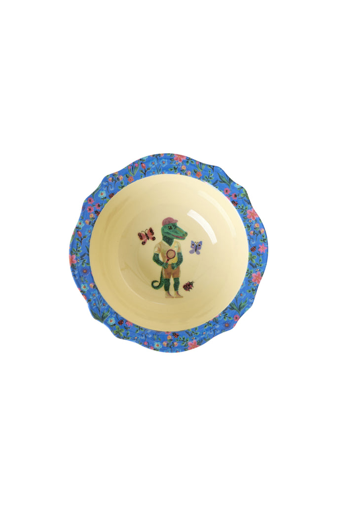 Vintage Melamine Bowl (Blue) by RicebyRice