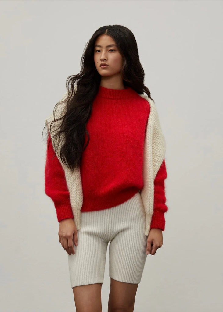 Jane Mohair Sweater (Red) by surprise