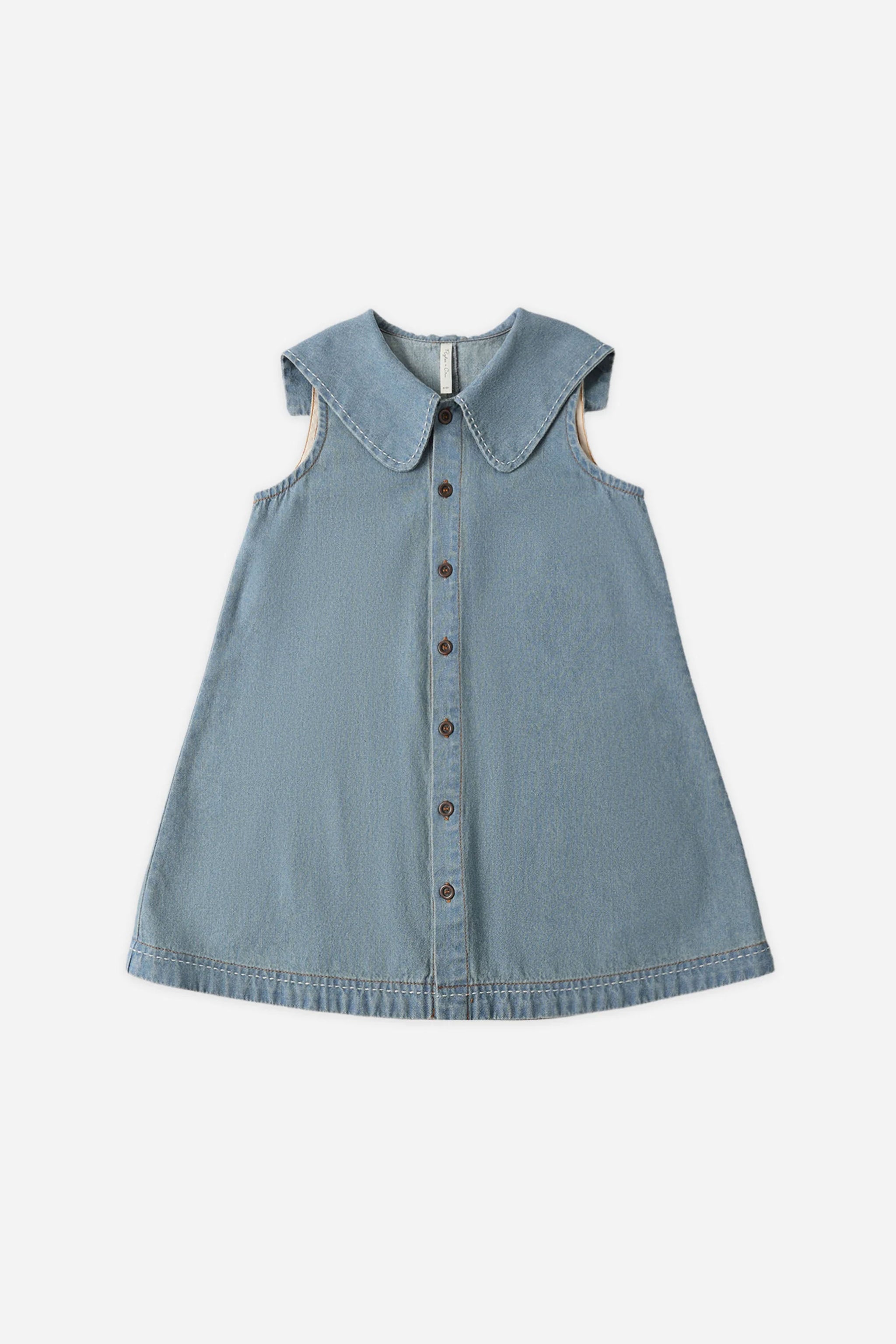 Adria Dress (Washed Blue) | The Yo Store