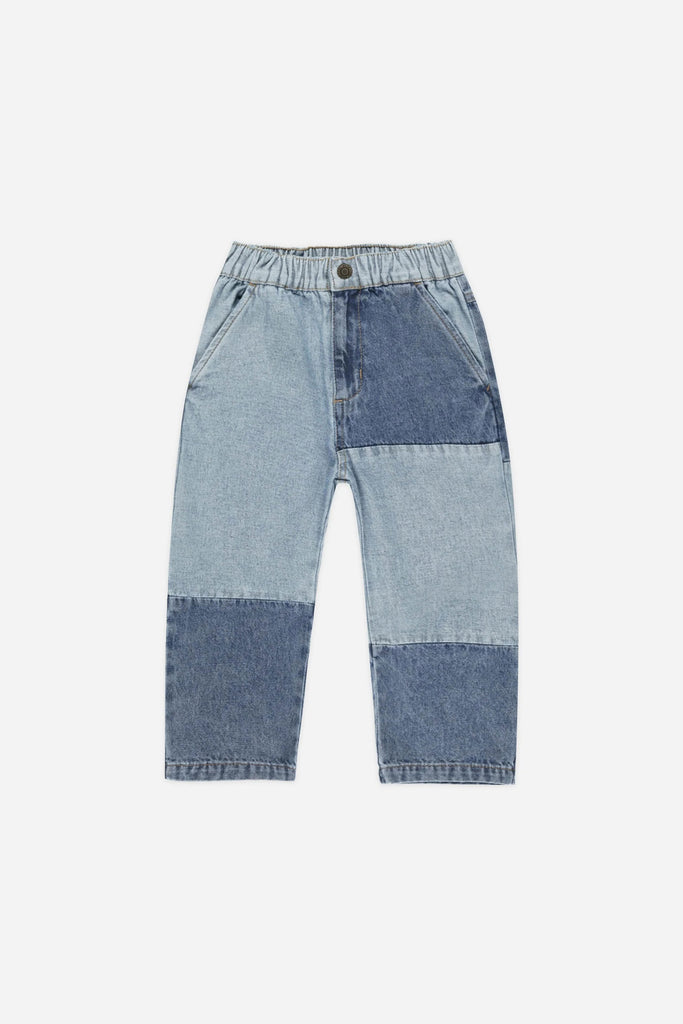 Baggy Pants (Light Washed Denim) by Rylee + Cru