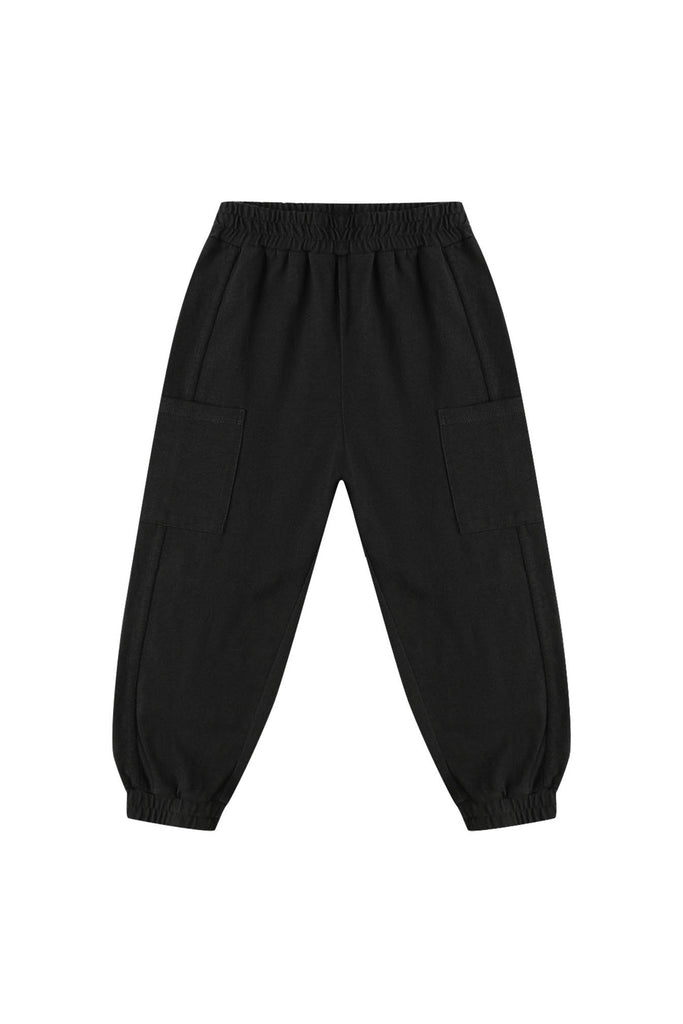 Cargo Jogger (Black) by Rylee + Cru