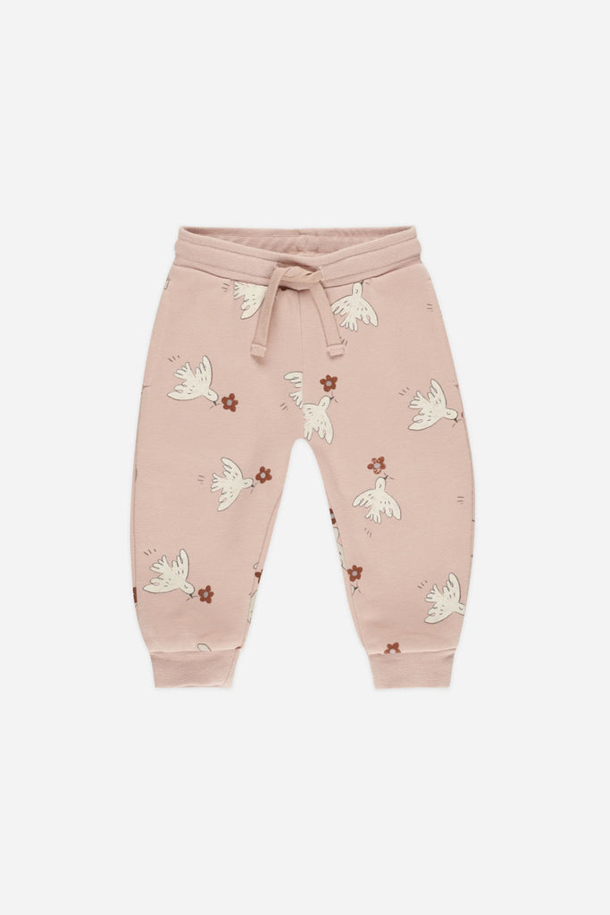 Jogger Sweatpant (Doves) by Rylee + Cru