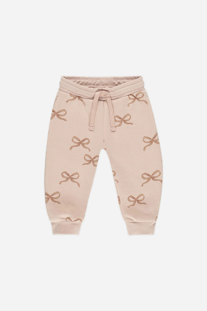 Jogger Sweatpant (Bows) by Rylee + Cru