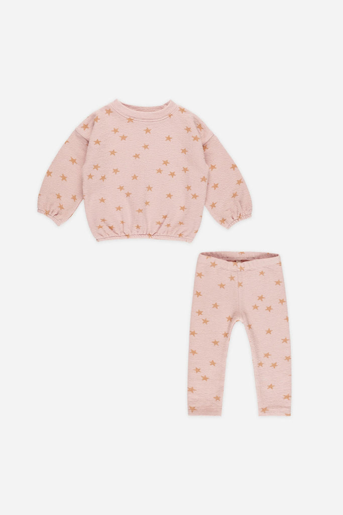 Spongy Knit Set (Starfish) by Rylee + Cru