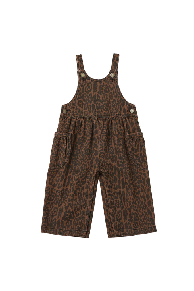 Wide Leg Overalls (Leopard) by Rylee + Cru