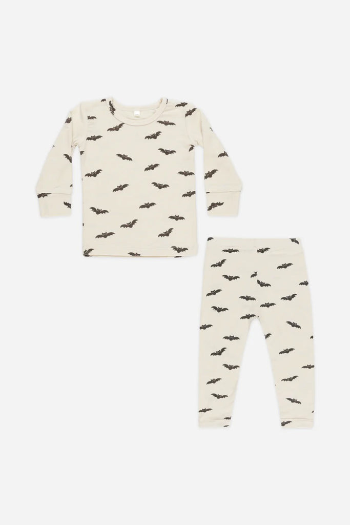 Bamboo Pajama Set (Bats) by Rylee + Cru