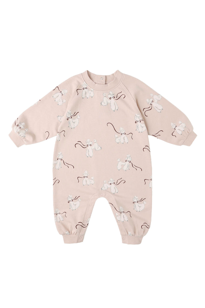 Raglan Jumpsuit (Poodles) by Rylee + Cru