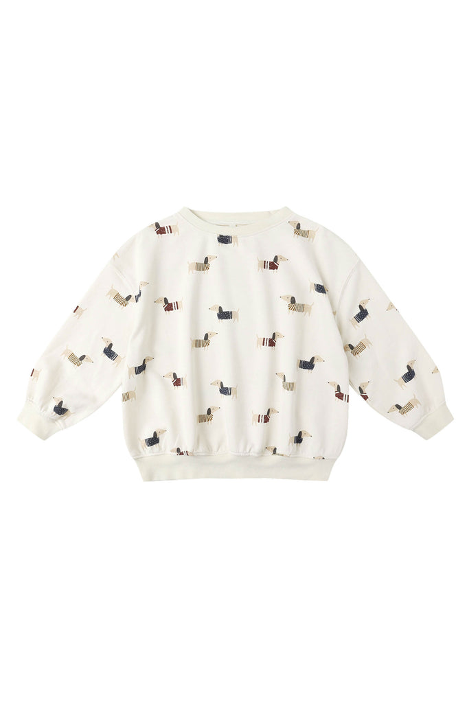 Relaxed Sweatshirt (Dachshund) by Rylee + Cru