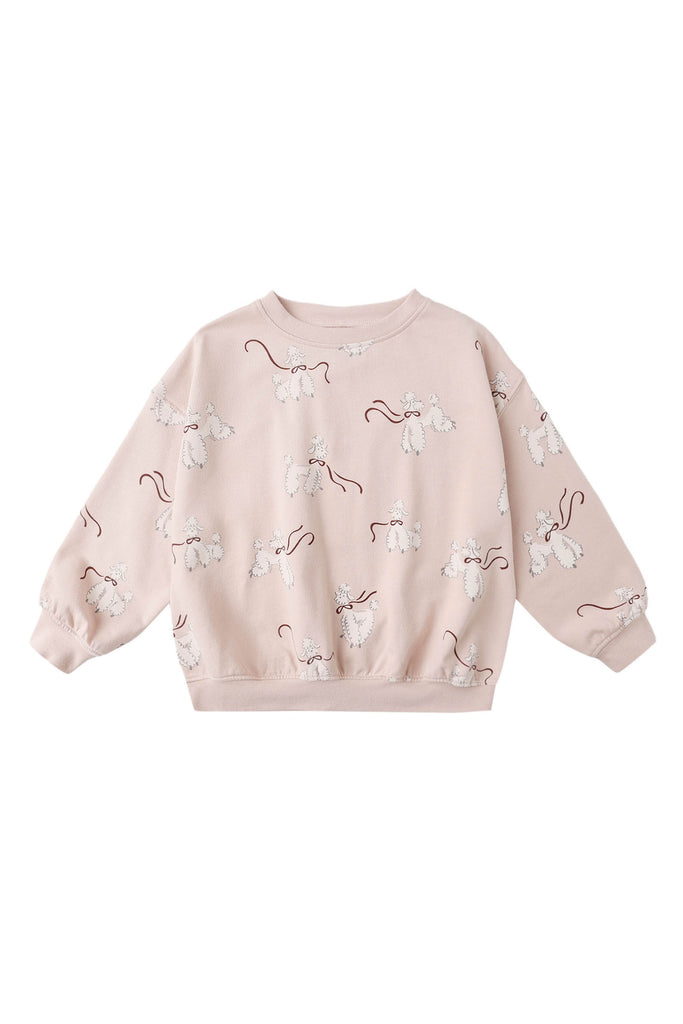 Relaxed Sweatshirt (Poodles) by Rylee + Cru
