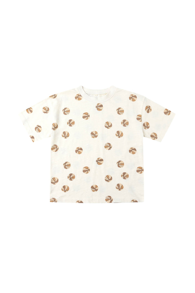 Relaxed Tee (Basketball) by Rylee + Cru