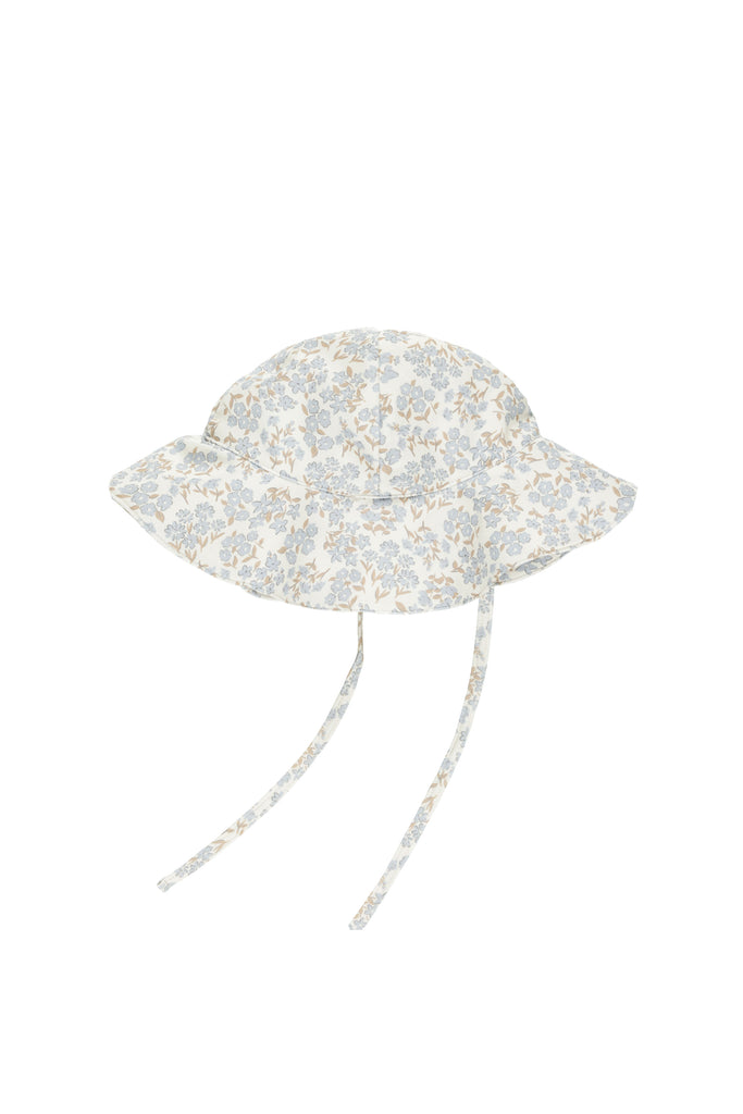 Floppy Swim Hat (Blue Ditsy) by Rylee + Cru