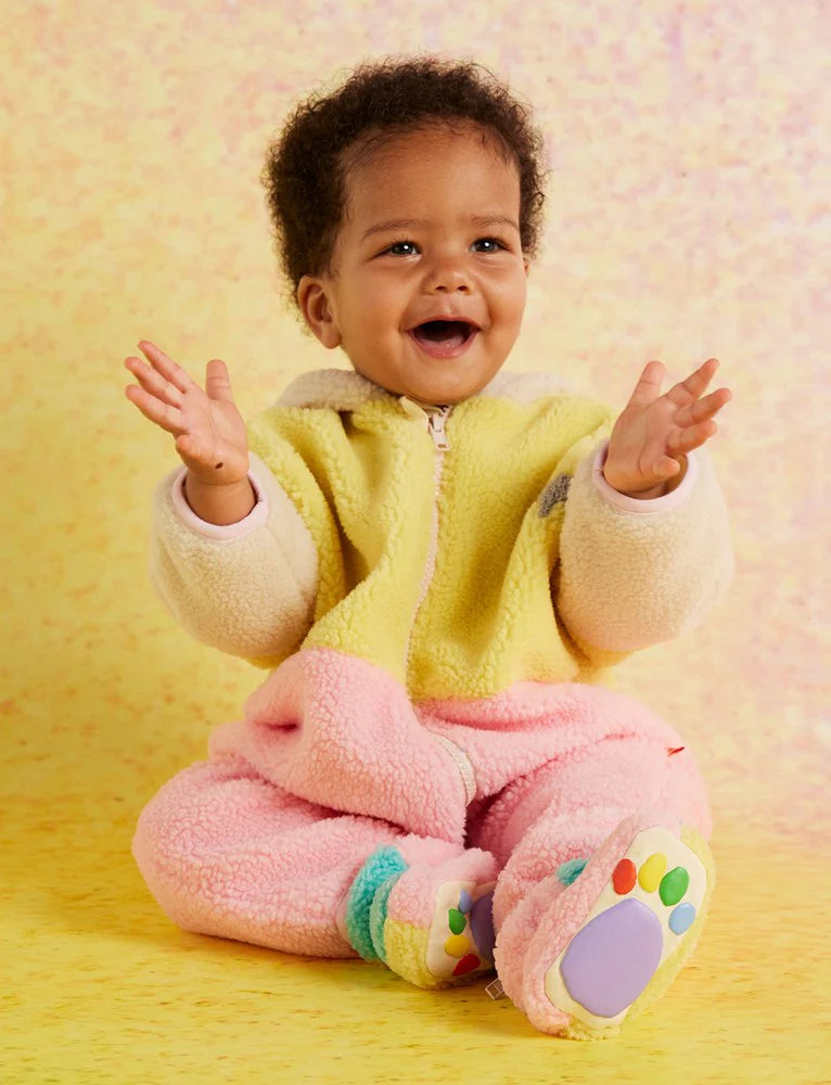 Happy Herd Sherpa Bootie (Baby) by Halcyon Nights