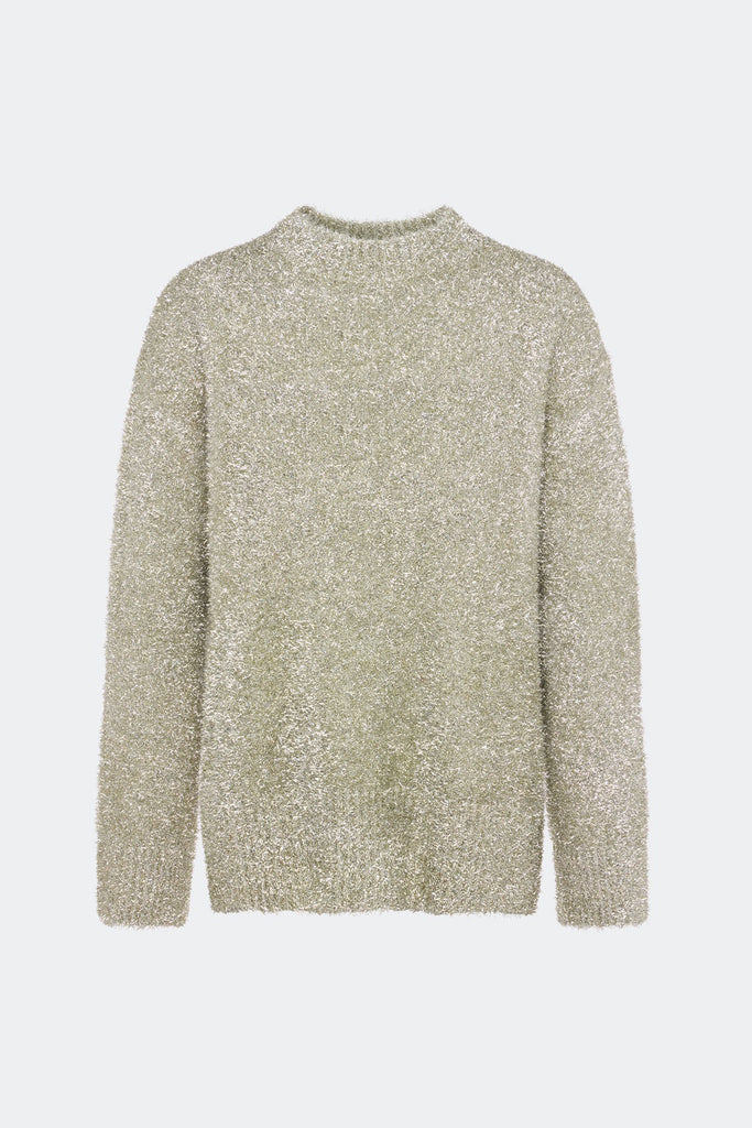 Cher Wool Sweater (Satellite Silver) by Simon Miller