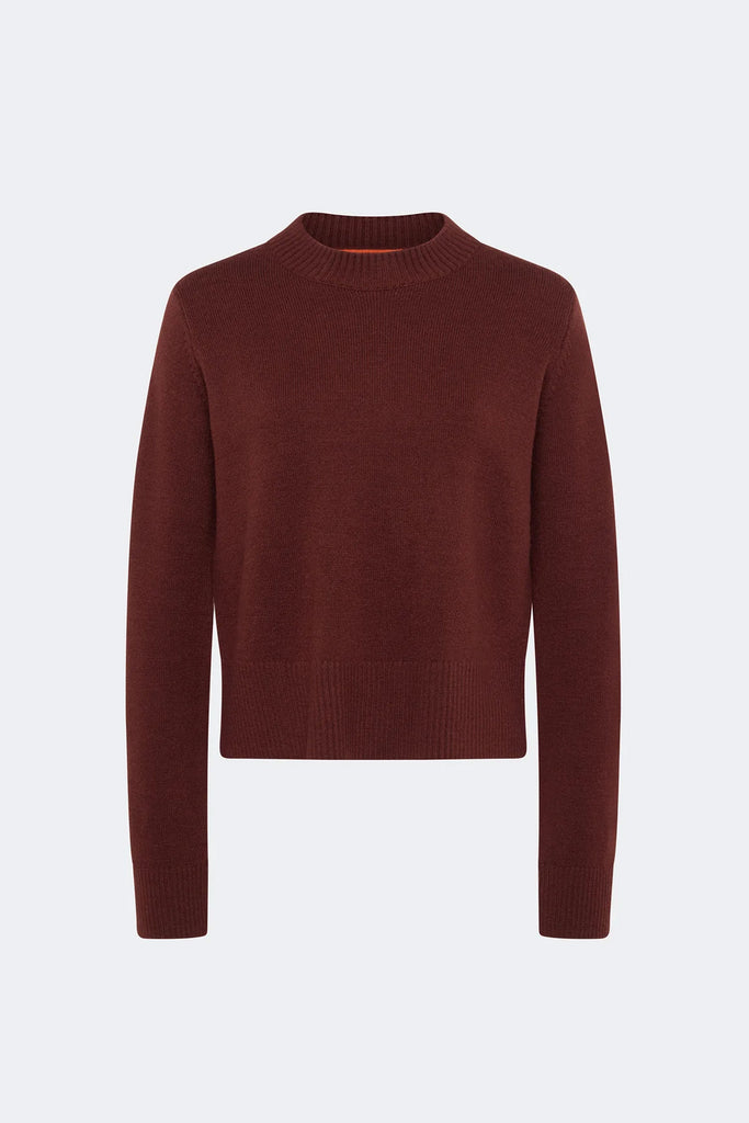 Cher Wool Sweater (Choco Brown) by Simon Miller