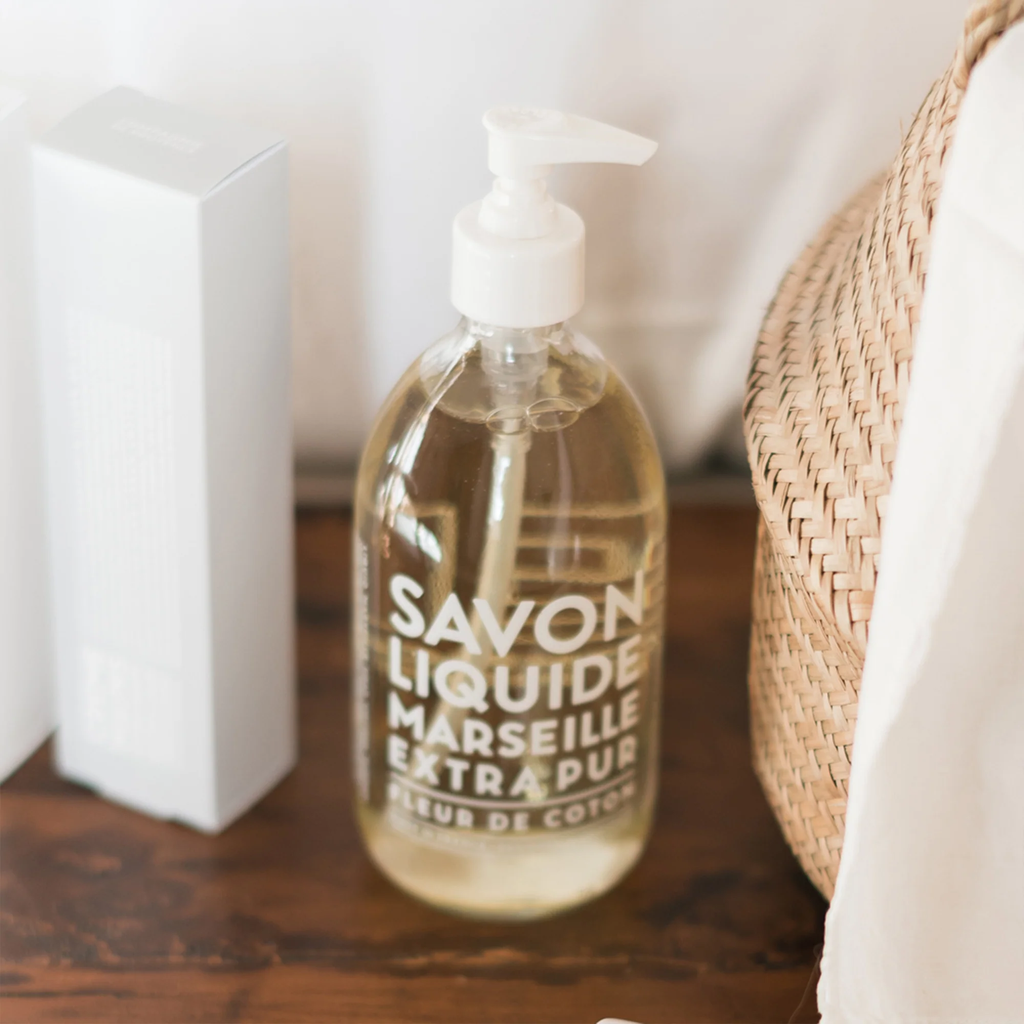 Large Liquid Marseille Soap (Cotton Flower) by Cie Luxe