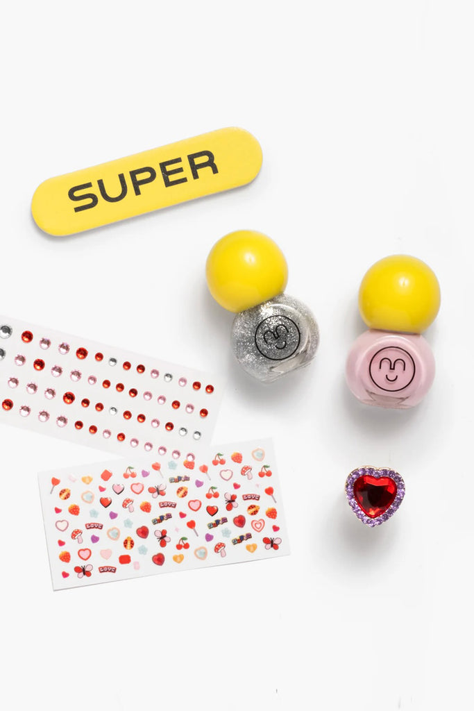 Mini Nail Kit (Paint it Heartfelt) by Super Smalls