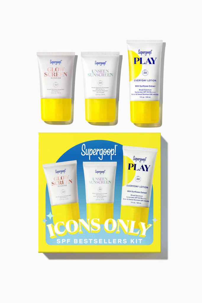 Icons Only SPF Bestsellers Kit by Supergoop!
