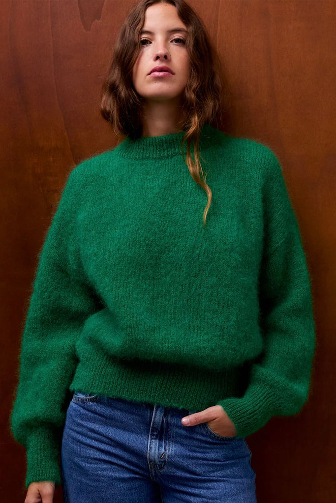 Jane Mohair Sweater (Green) by surprise