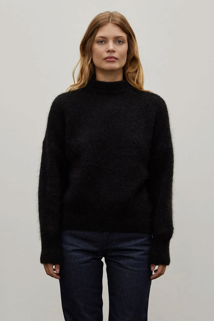 Jane Mohair Sweater (Black) by surprise
