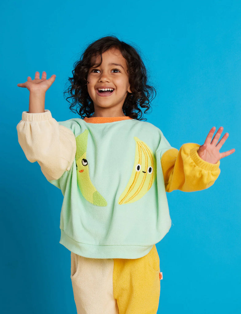 Peel Party Terry Sweatshirt by Halcyon Nights