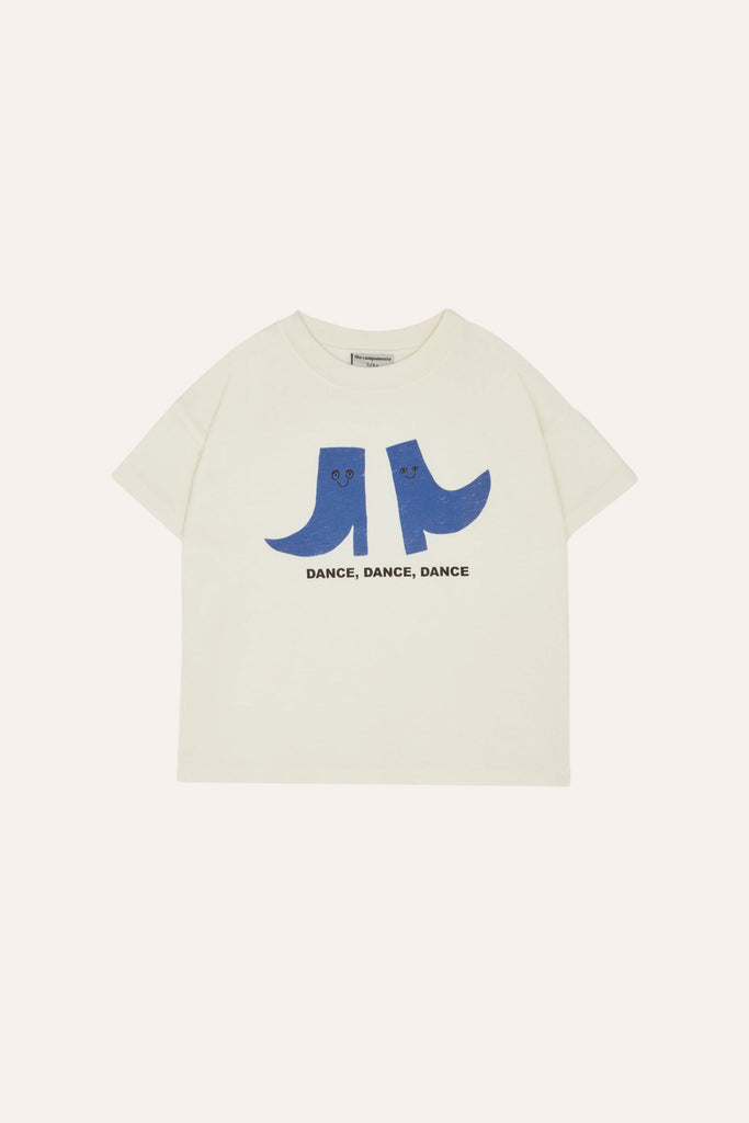 Happy Boots Ecru Tee (Kids) by the campamento