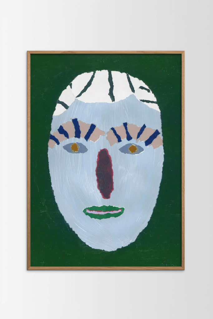 Bright Hair Portrait Poster by Yo Home