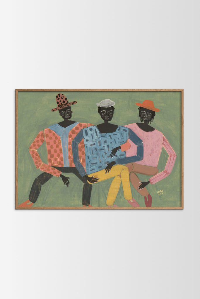 Hanging Out Poster by Yo Home