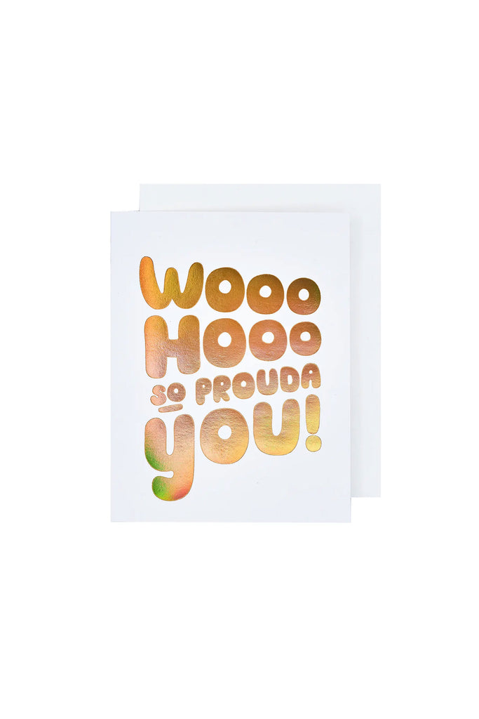 Prouda You Congrats Card by Greeting Card