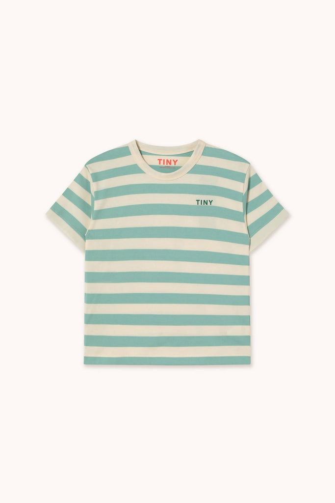 Blue Stripes Tee (Kids) by Tiny Cottons