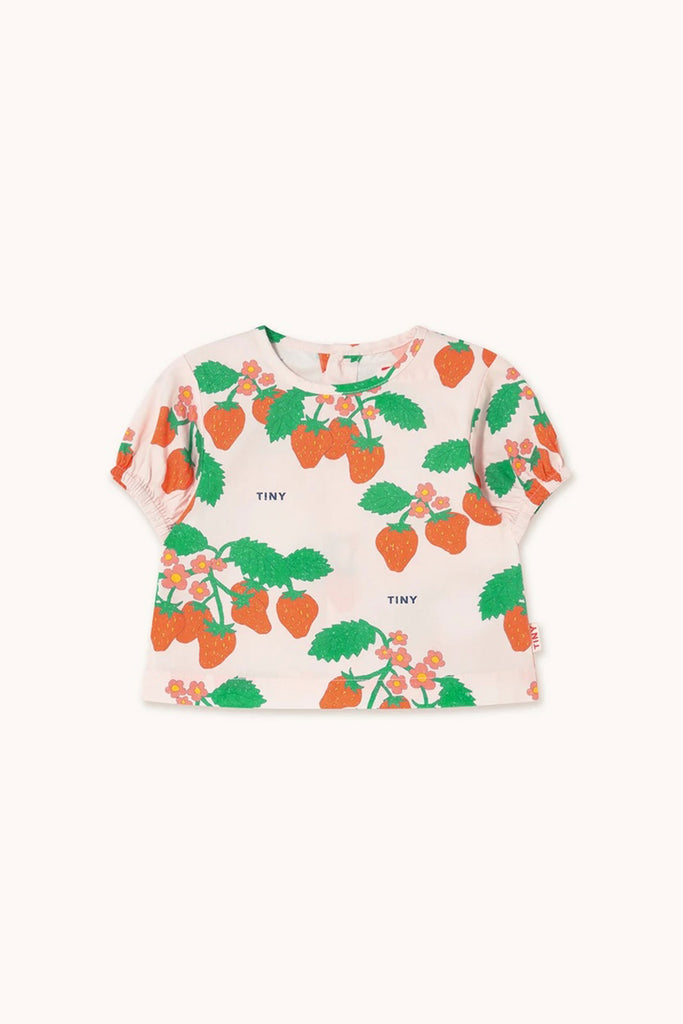 Strawberries Tee (Baby) by Tiny Cottons