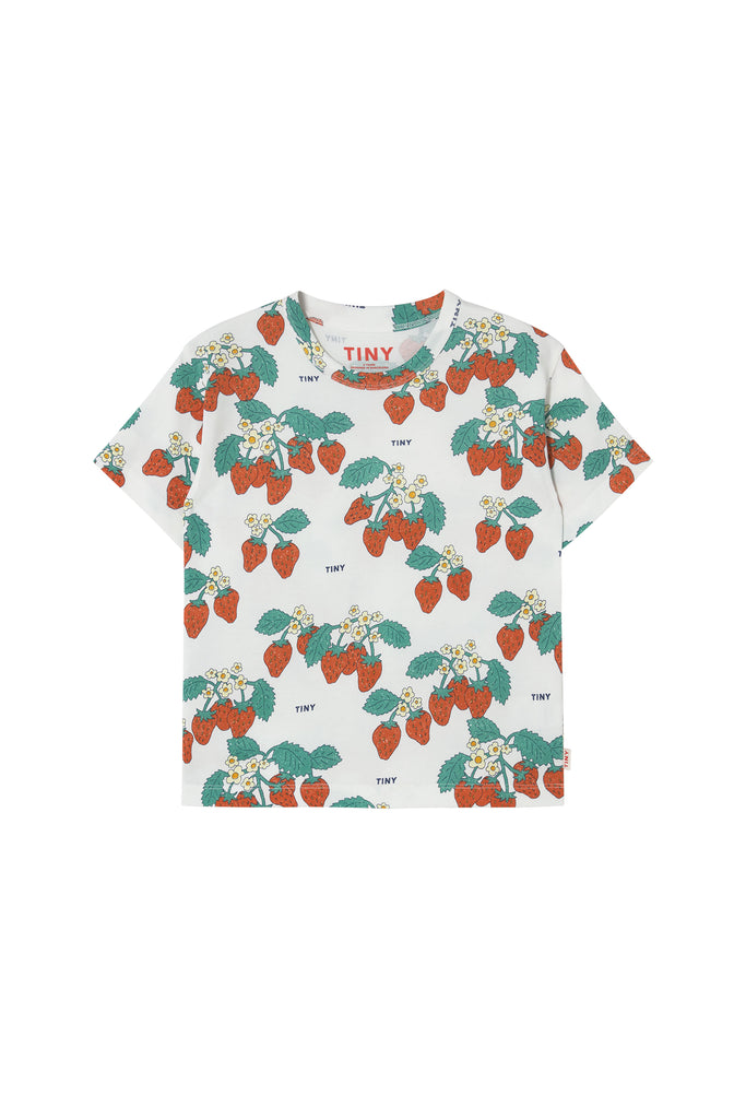 Strawberries Tee (Kids) by Tiny Cottons