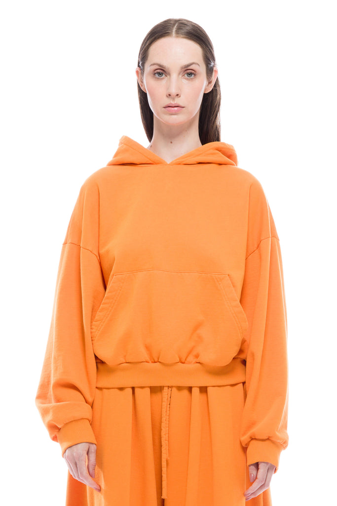 Shiloh Hoodie (Tangerine) by Toit Volant