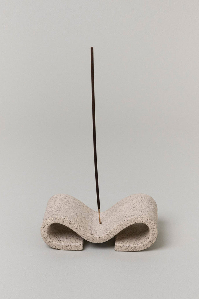 Ming Incense Holder (Sand) by Virginia Sin