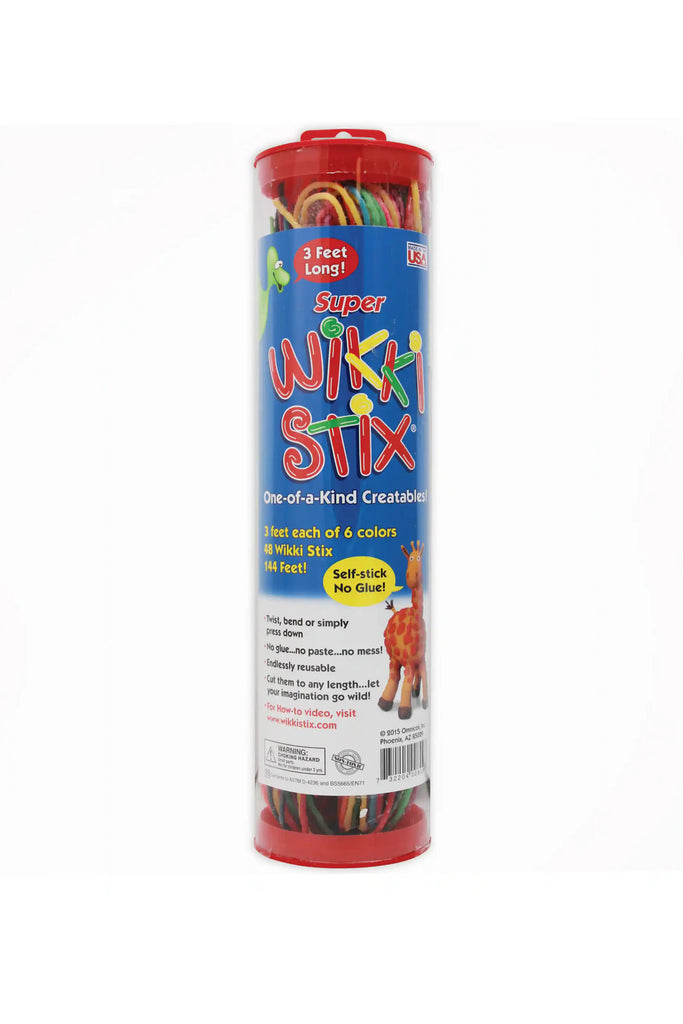 3 Feet Super Wikki Stix (48 Pack) by Tinies Toys