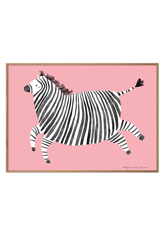 Zebra Poster by Yo Home