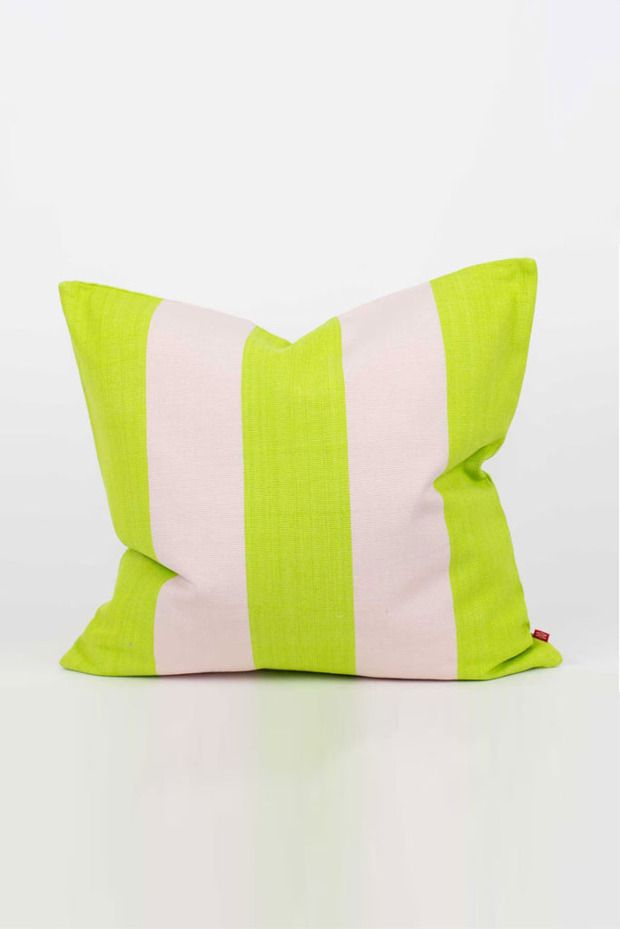 Square Cushion Cover (Fifi Lime) by A World Of Craft