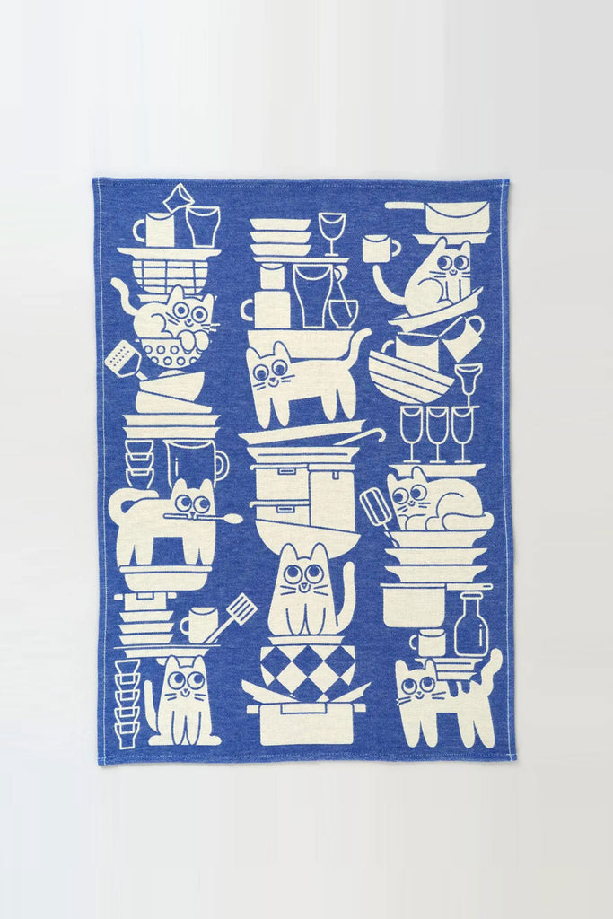 Kitchen Cats Tea Towel by Wrap