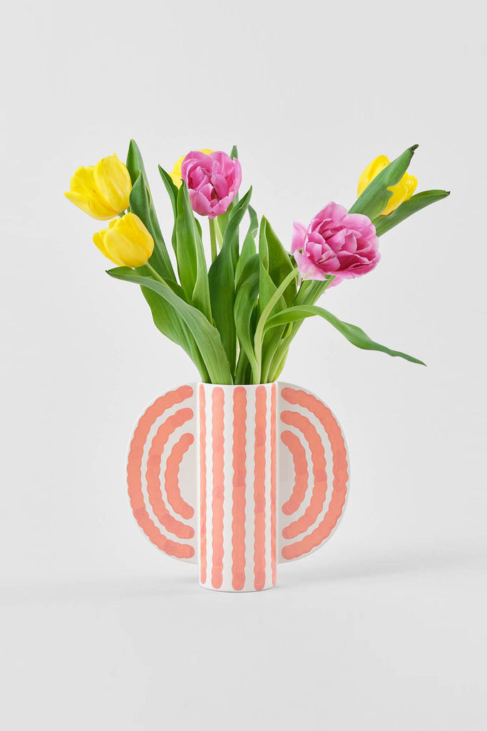 Small Butterfly Vase (Pink) by Wrap