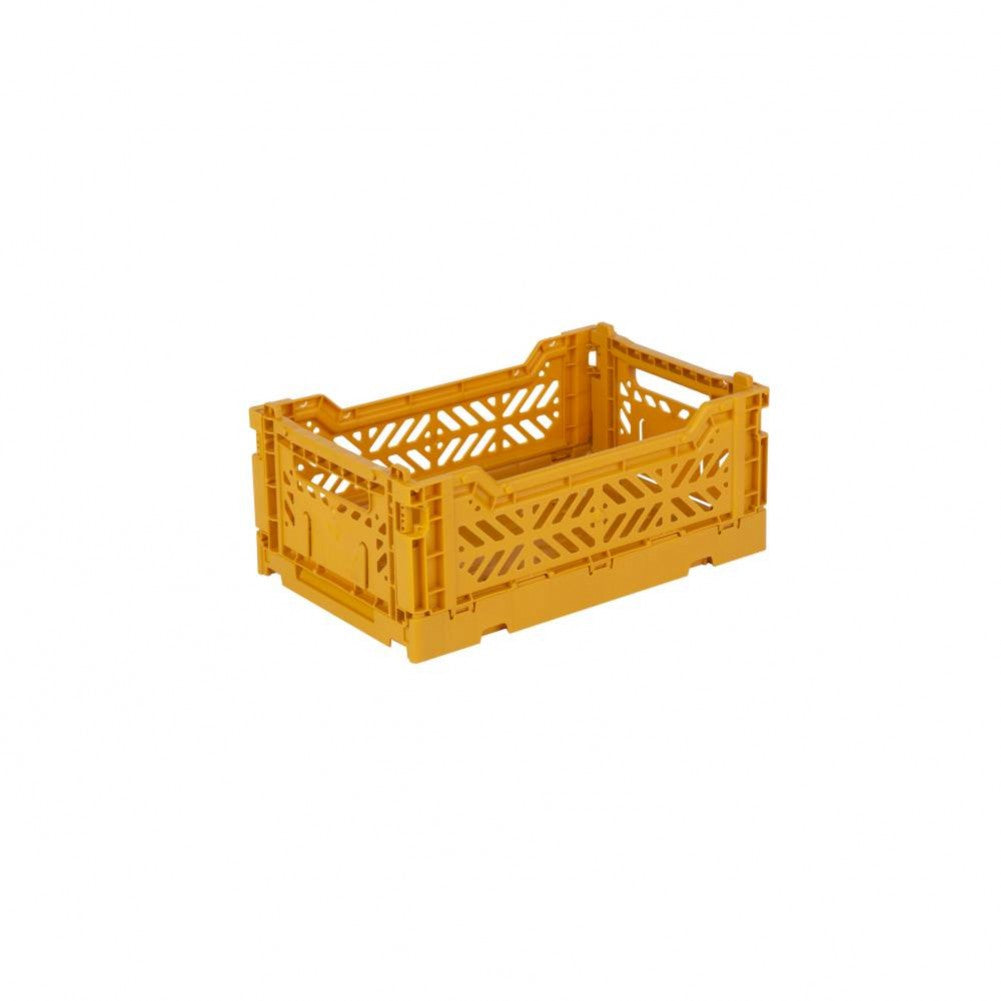 Mini Storage Crate (Mustard) by Yo! Organization