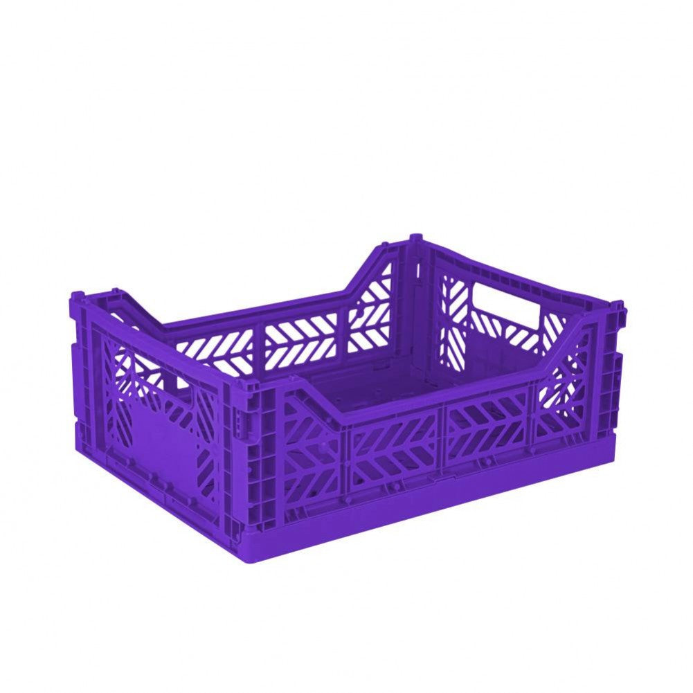 Midi Storage Crate (Violet) by Yo! Organization
